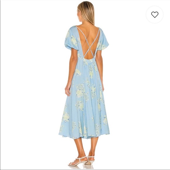 Laura printed midi dress Clearance